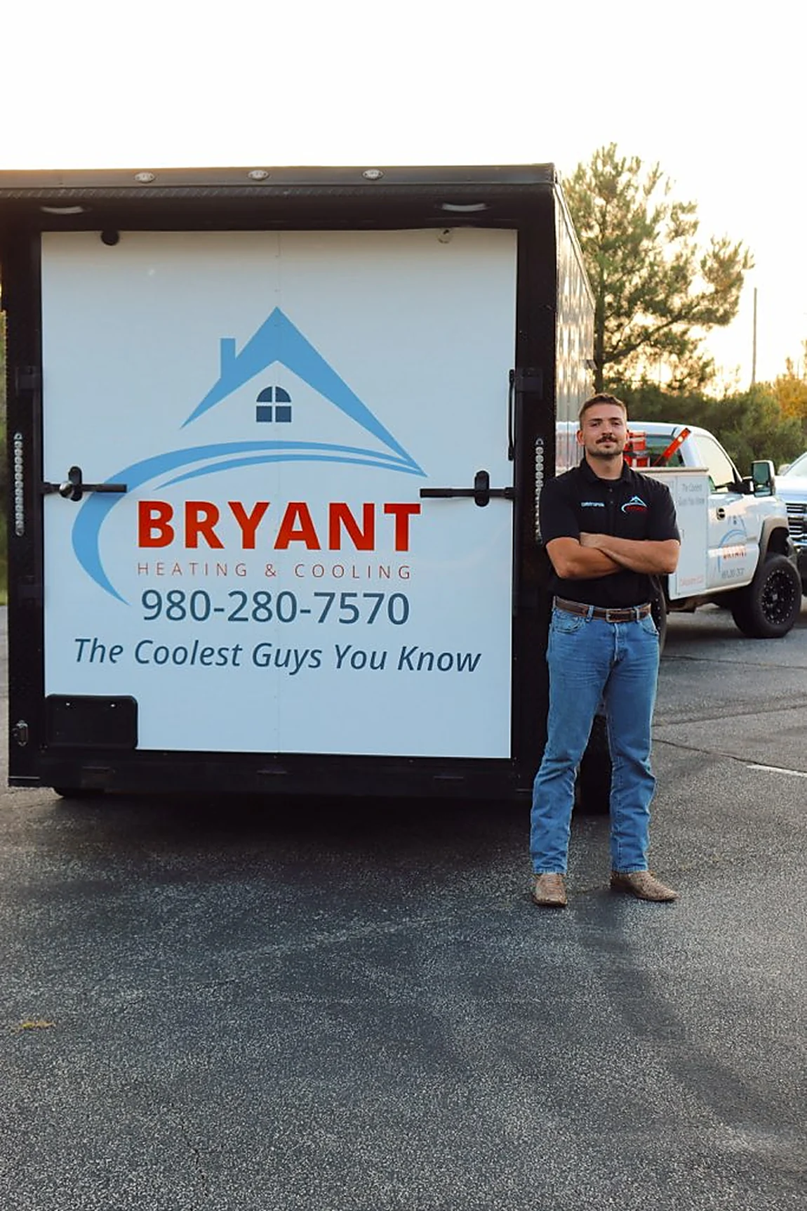 Christopher Bryant, owner of Bryant Heating and Cooling